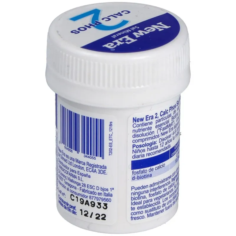 Sal schussler nº2 calcium phosphoricum 240comp. 2 | Farmacia Barata