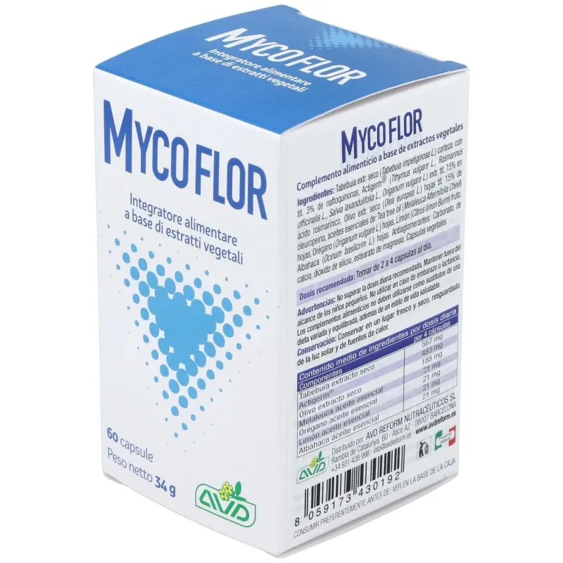 Avd reform mycoflor 60caps | Farmacia Barata