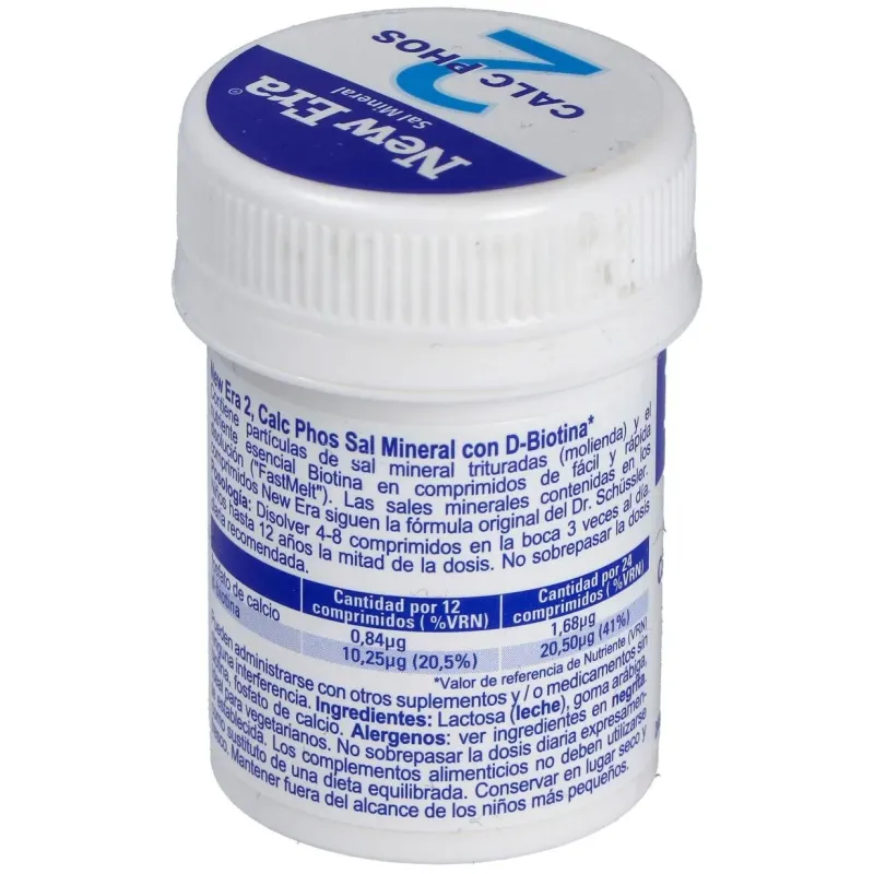 Sal schussler nº2 calcium phosphoricum 240comp. 2 | Farmacia Barata