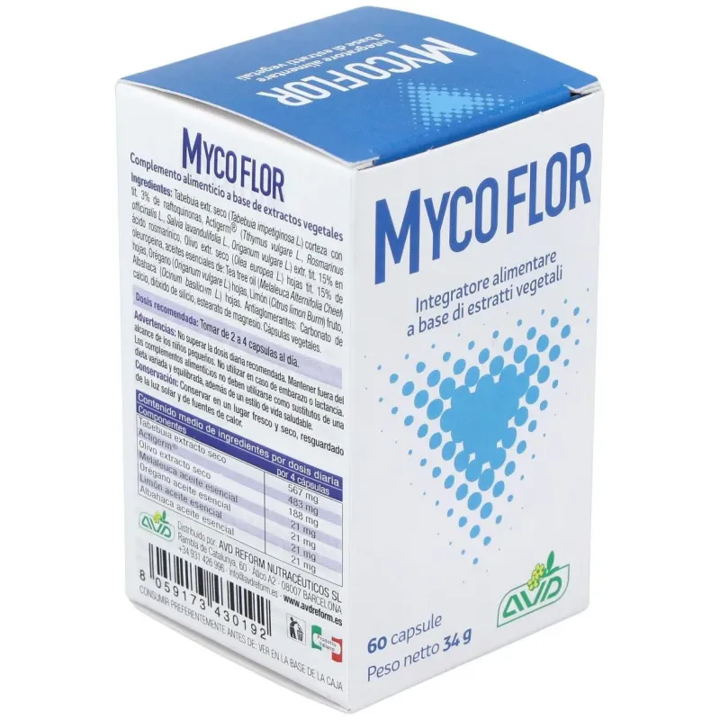 Avd reform mycoflor 60caps | Farmacia Barata