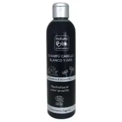 Naturabio cosmetics champú cabello blanco y gris 250ml
