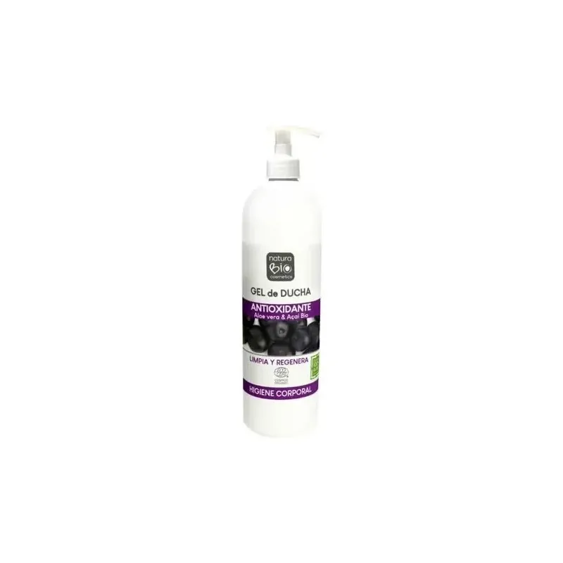 Naturabio cosmetics gel ducha antioxidante aloe açai 740ml | Farmacia Barata