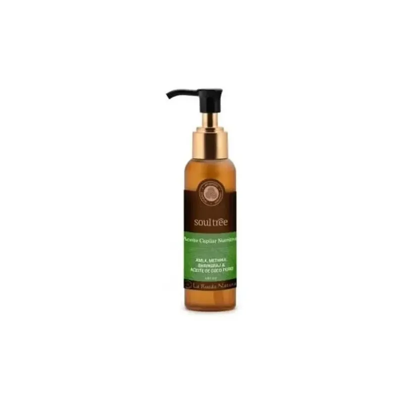 Soultree aceite capilar nutritivo bhringraj amla y coco 120ml | Farmacia Barata Soultree aceite capilar nutritivo bhringraj amla y coco 120ml | Farmacia Barata