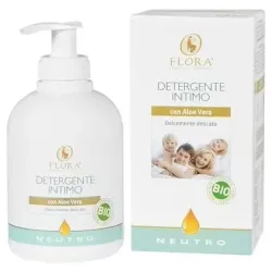 Flora gel intimo neutro con aloe vera 250ml