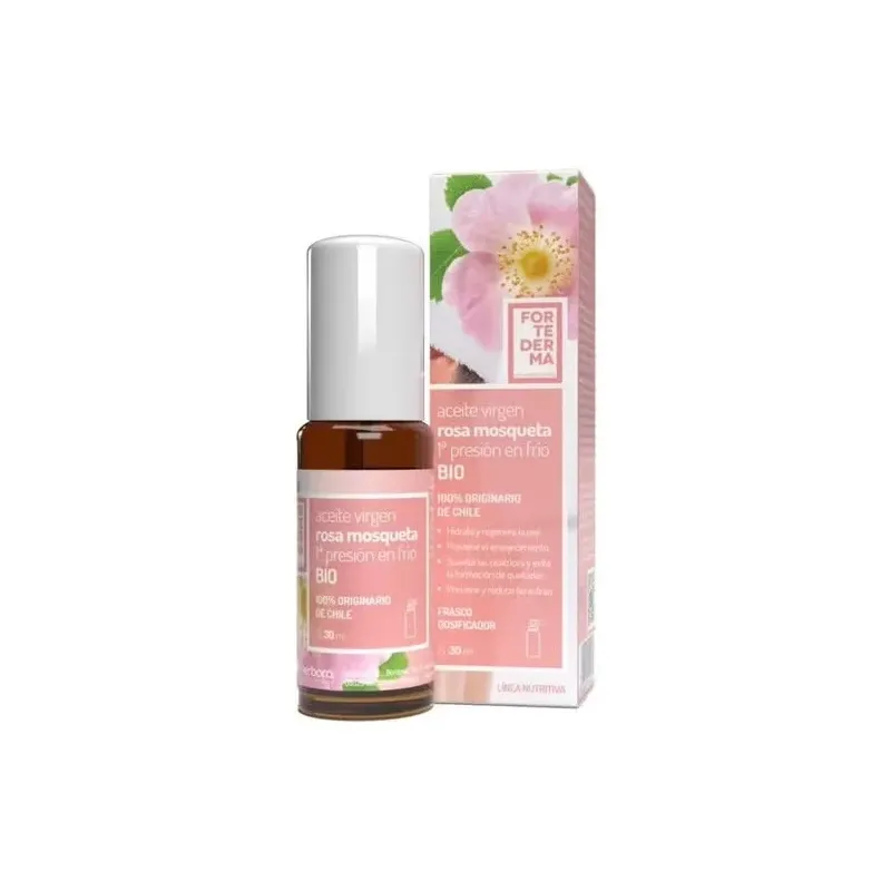 Fortederma aceite virgen rosa mosqueta 30ml. bio | Farmacia Barata