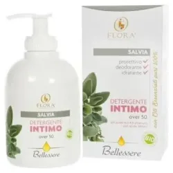 Flora gel íntimo +50 menopausia salvia bio 250ml