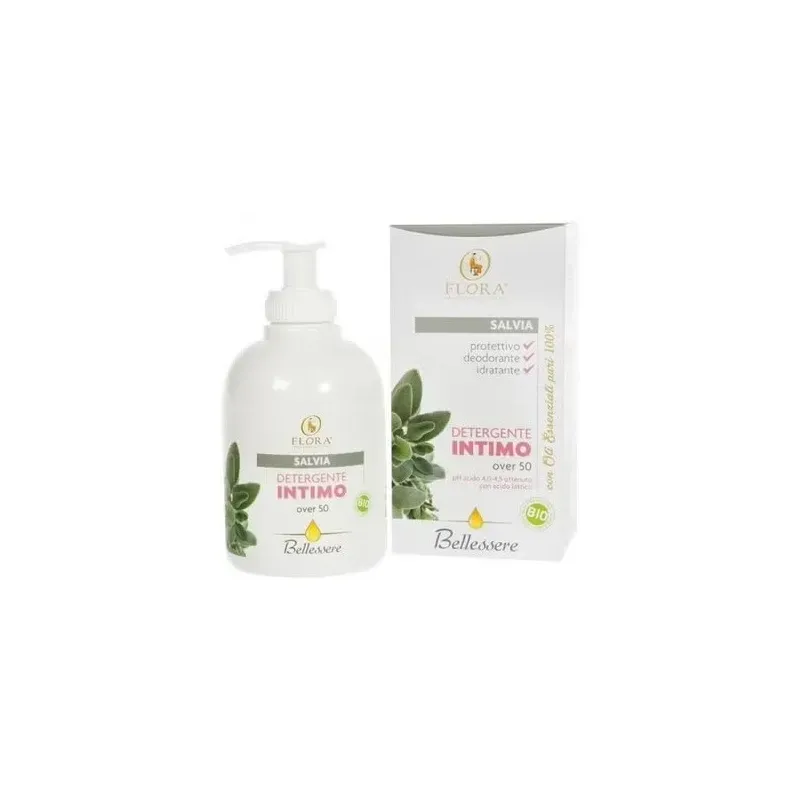 Flora gel íntimo +50 menopausia salvia bio 250ml | Farmacia Barata Flora gel íntimo +50 menopausia salvia bio 250ml | Farmacia Barata