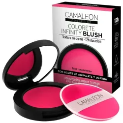 Camaleon cosmetics infinity blush rosa colorete crema 1ud