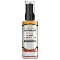 Camaleon cosmetics aceite iluminador cuerpo y cabello 30ml
