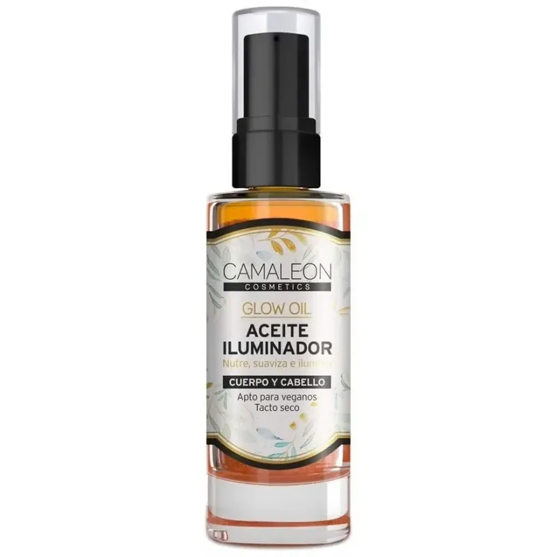 Camaleon cosmetics aceite iluminador cuerpo y cabello 30ml | Farmacia Barata Camaleon cosmetics aceite iluminador cuerpo y cabello 30ml | Farmacia Barata