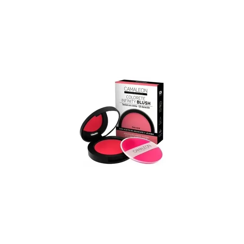Camaleon cosmetics infinity blush coral en crema 4g | Farmacia Barata