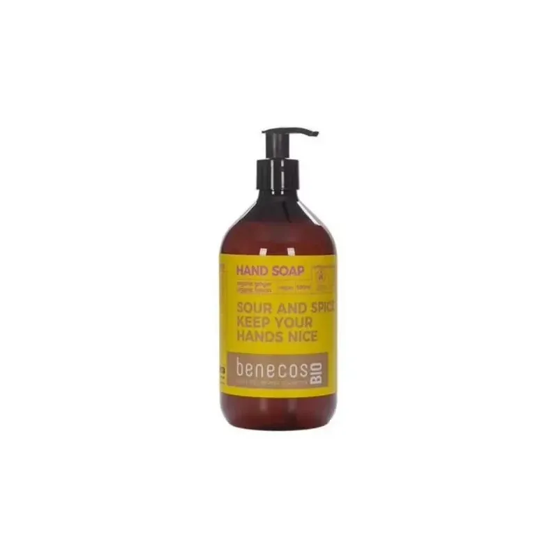 Benecos jabon de manos jengibre y limon bio vegan 500ml | Farmacia Barata Benecos jabon de manos jengibre y limon bio vegan 500ml | Farmacia Barata