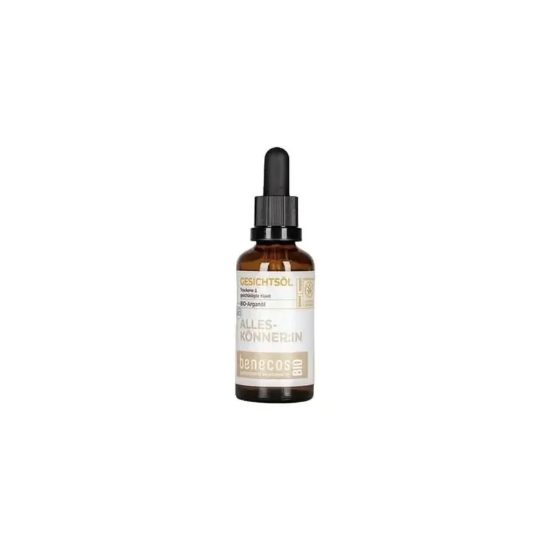 Benecos aceite facial argan bio vegan 50ml | Farmacia Barata