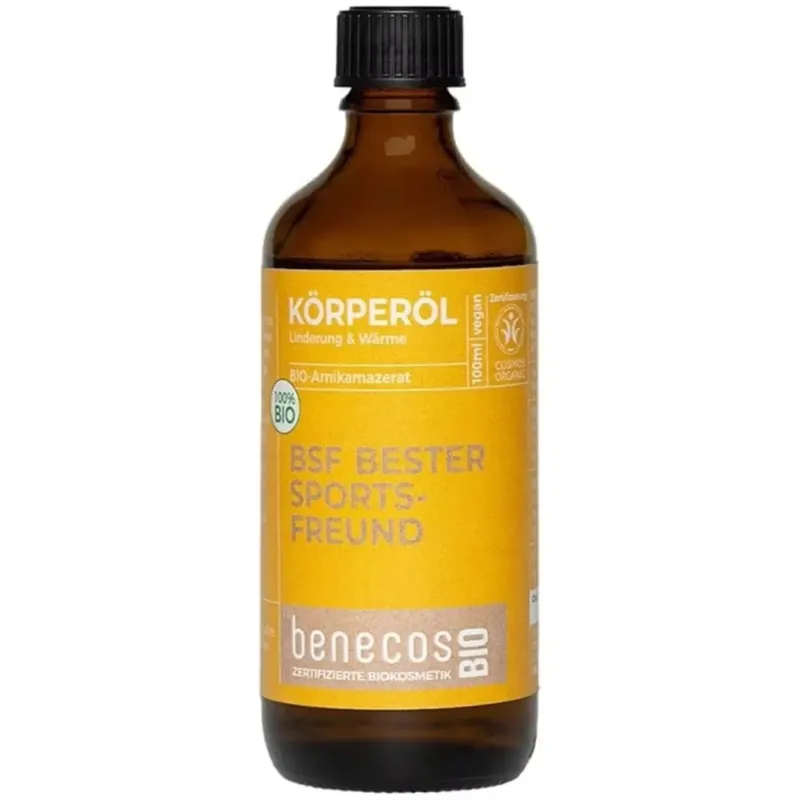 Benecos aceite corporal macerado árnica bio vegano 100ml | Farmacia Barata