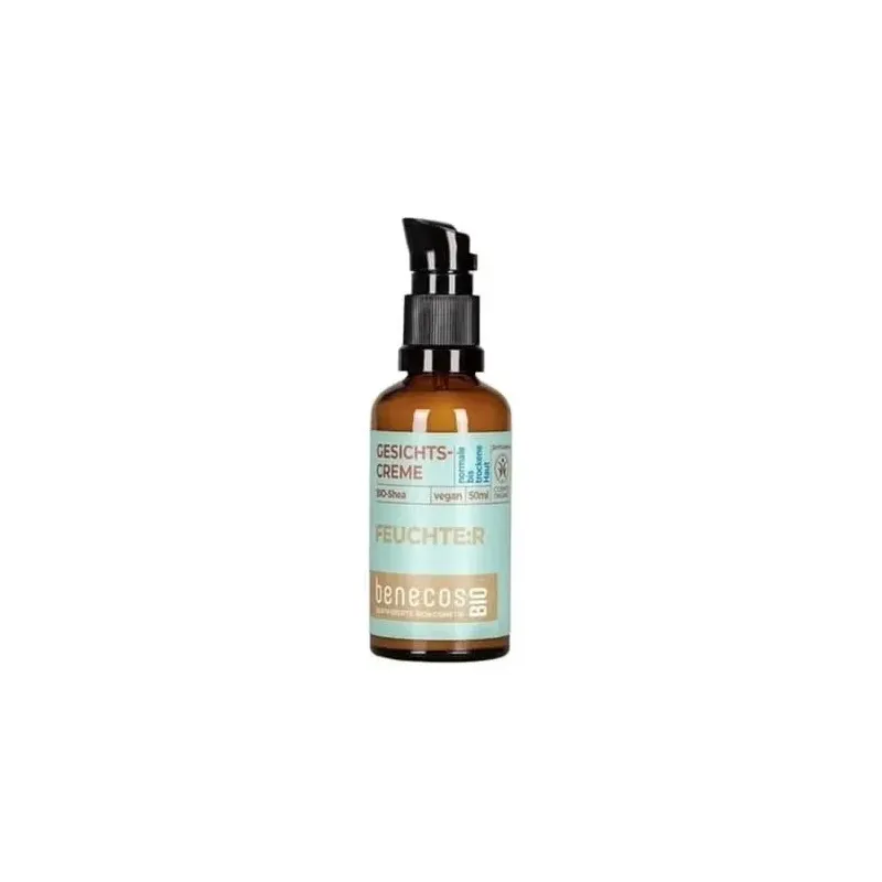 Benecos crema facial piel normal y seca karite bio 50ml | Farmacia Barata