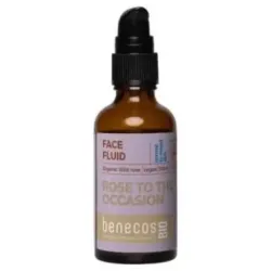 Benecos fluido facial piel normal-mixta rosa mosqueta bio 50ml