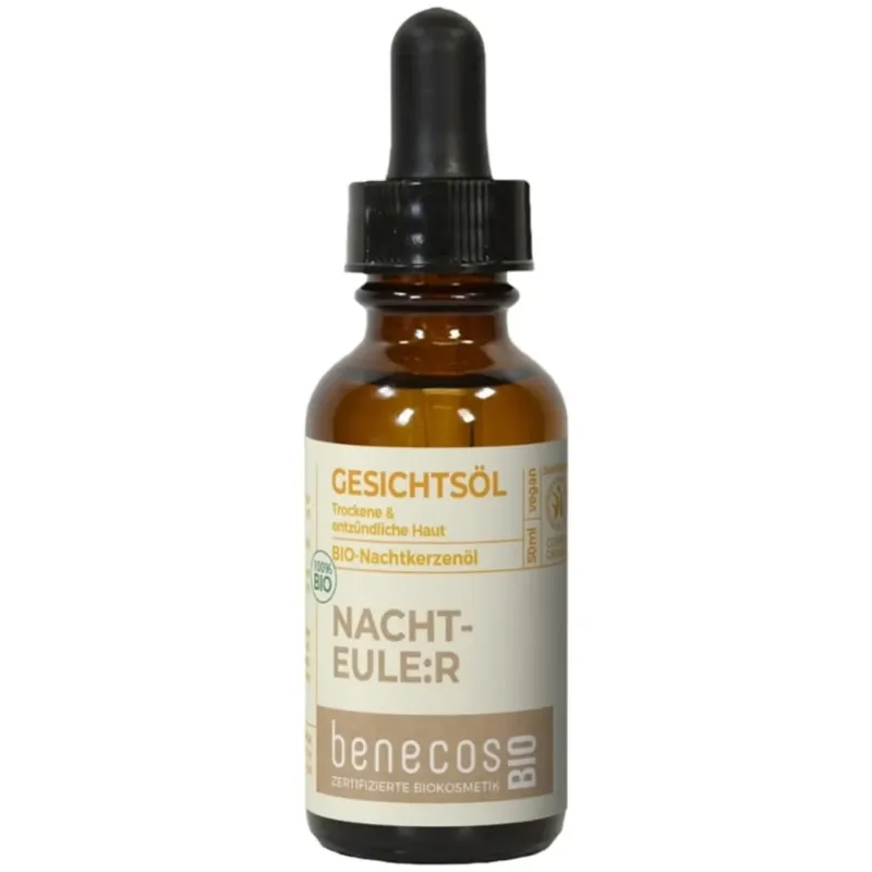 Benecos aceite facial onagra bio vegan 50ml | Farmacia Barata
