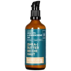 Benecos crema facial-corporal hombre karité bio 100ml