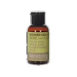 Benecos gel de baño jengibre y limon mini viaje bio 50ml