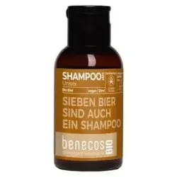Benecos champu unisex cerveza mini viaje bio vegan 50ml