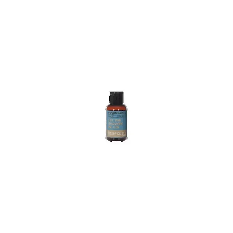 Benecos gel de baño 2 en 1 ginebra mini viaje bio vegan 50ml | Farmacia Barata