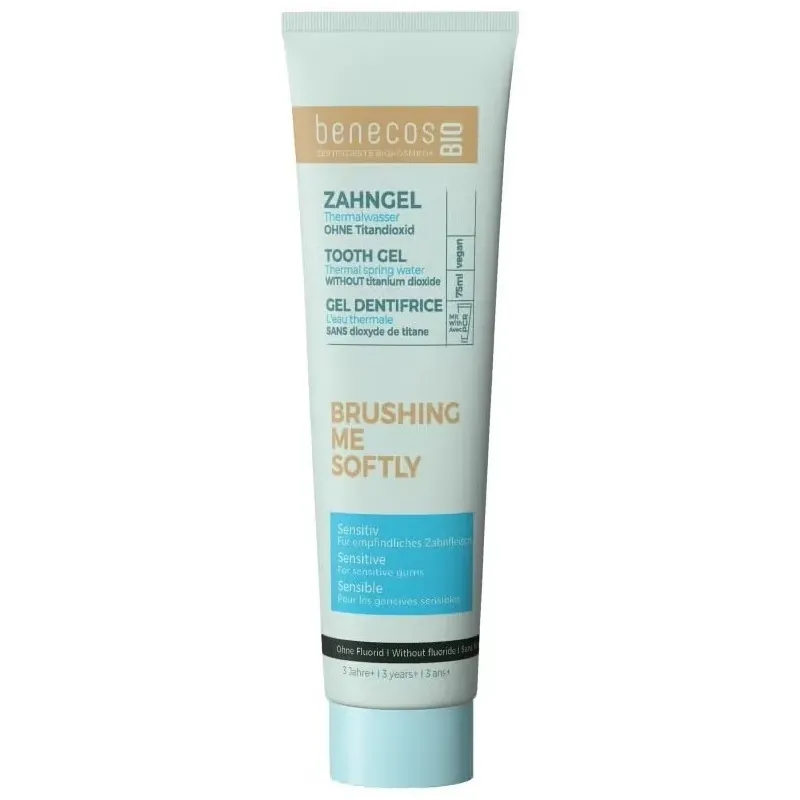 Benecos dentífrico dientes sensibles agua termal sin flúor 75ml | Farmacia Barata Benecos dentífrico dientes sensibles agua termal sin flúor 75ml | Farmacia Barata