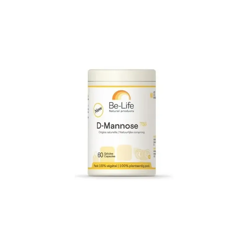 Be-life d-mannose 750 60caps | Farmacia Barata