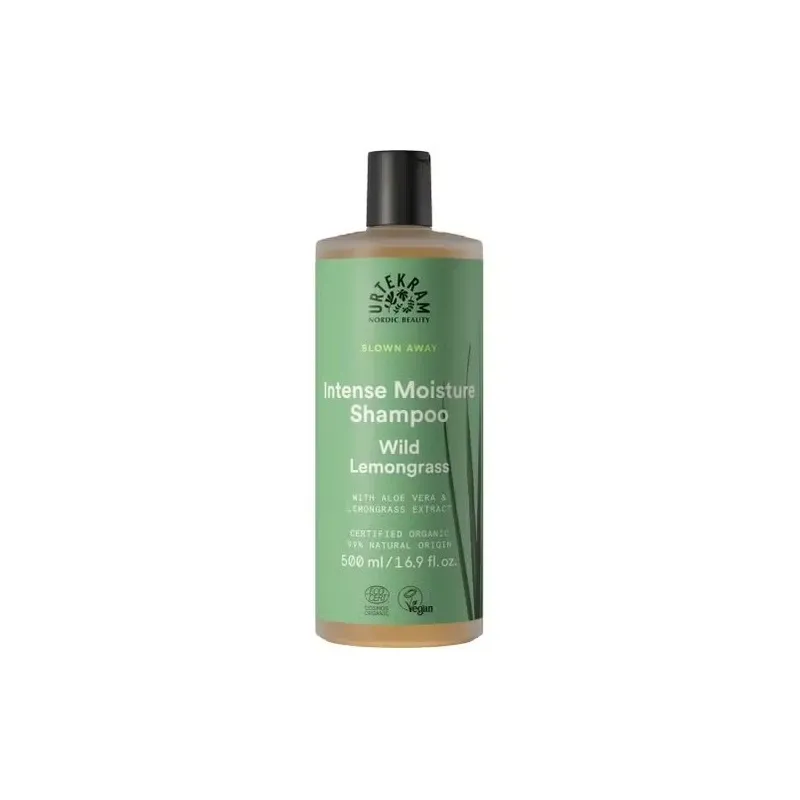 Urtekram wild lemongrass shampoo cabello seco 500ml | Farmacia Barata