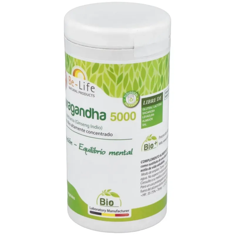 Ashwagandha 5000 90cap. | Farmacia Barata
