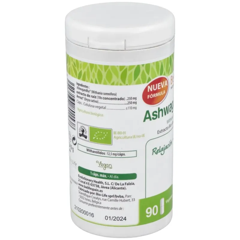 Ashwagandha 5000 90cap. | Farmacia Barata