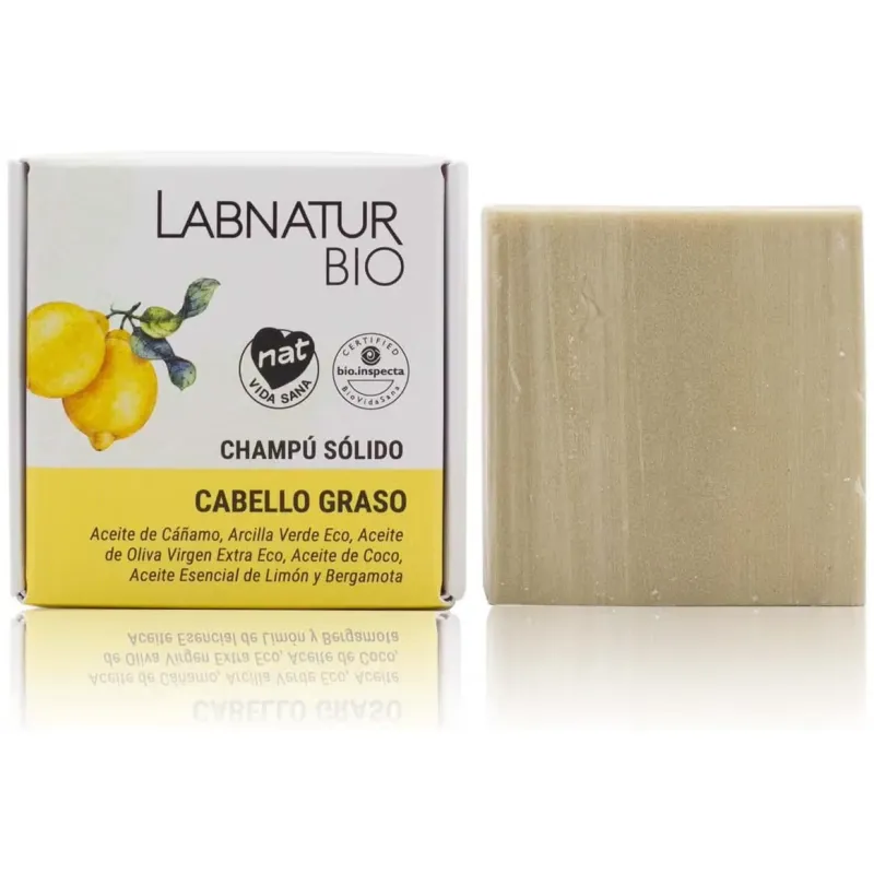 Labnatur bio champú sólido cabello graso 75g | Farmacia Barata Labnatur bio champú sólido cabello graso 75g | Farmacia Barata