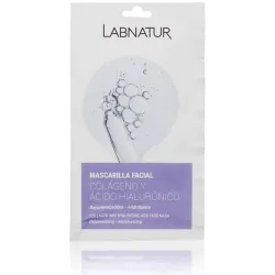 Labnatur bio mascarilla facial colágeno y ácido hialurónico 15ml
