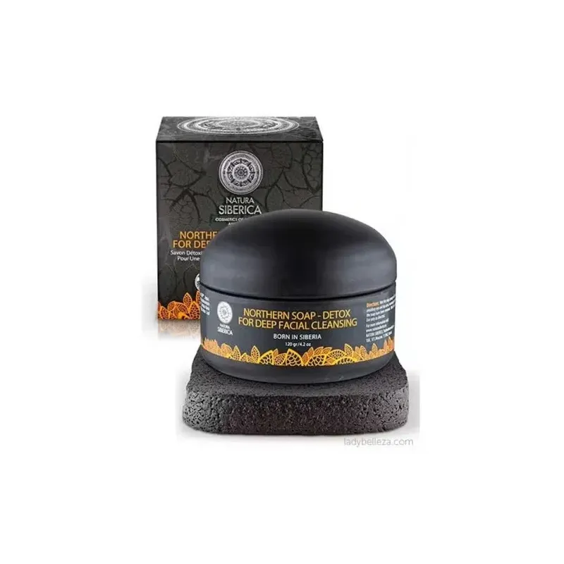 Natura siberica jab¢n negro n¢rdico detox para la profunda limpieza facial 120 ml | Farmacia Barata Natura siberica jab¢n negro n¢rdico detox para la profunda limpieza facial 120 ml | Farmacia Barata