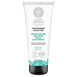 Natura siberica mascarilla facial blanca purificante, pureza de la piel 80 ml