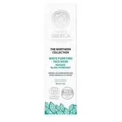 Natura siberica mascarilla facial blanca purificante, pureza de la piel 80 ml | Farmacia Barata