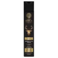 Natura siberica el poder del ciervo siberiano champú anticaspa 250ml