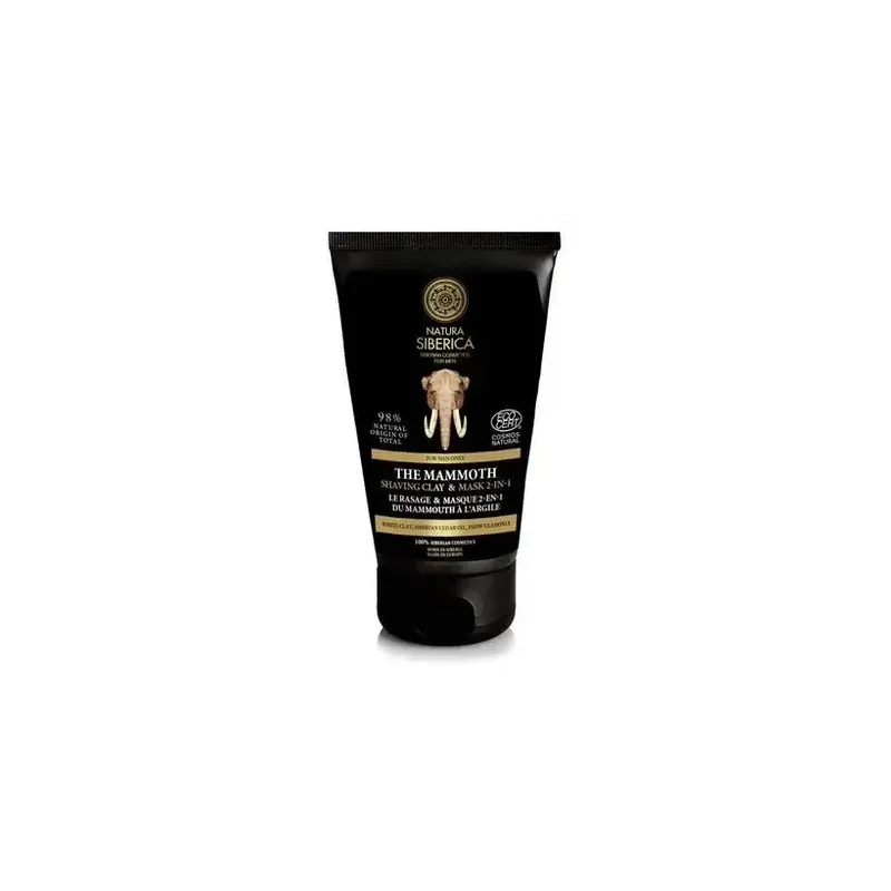 Natura siberica el mamut arcilla de afeitar y mascarilla 2 en 1 150 ml | Farmacia Barata Natura siberica el mamut arcilla de afeitar y mascarilla 2 en 1 150 ml | Farmacia Barata