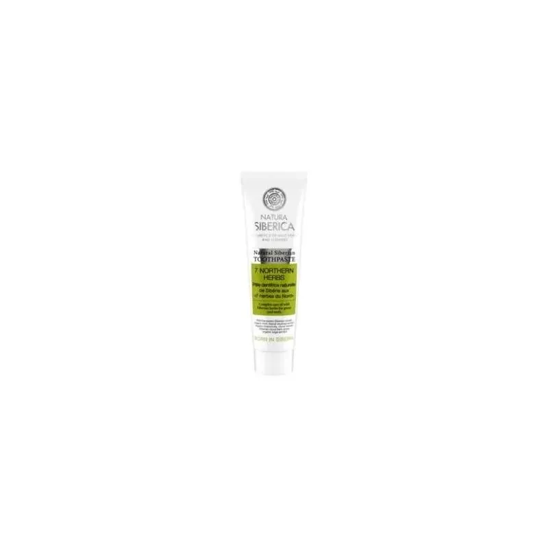 Natura siberica pasta dientes natural siberiana 7 hierbas nórdicas 100g | Farmacia Barata