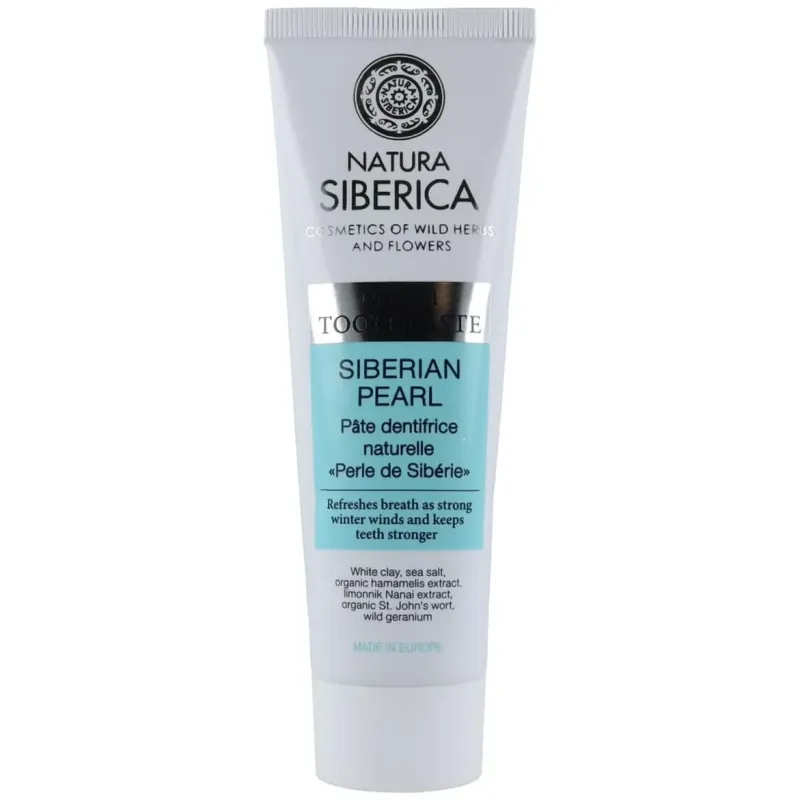Natura siberica pasta dientes natural siberiana perla siberiana 100g | Farmacia Barata Natura siberica pasta dientes natural siberiana perla siberiana 100g | Farmacia Barata