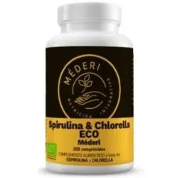 Méderi spirulina y chlorella bio 500comp