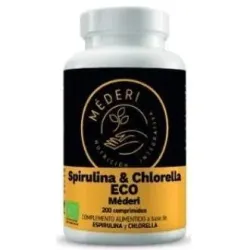 Méderi spirulina y chlorella eco 200comp