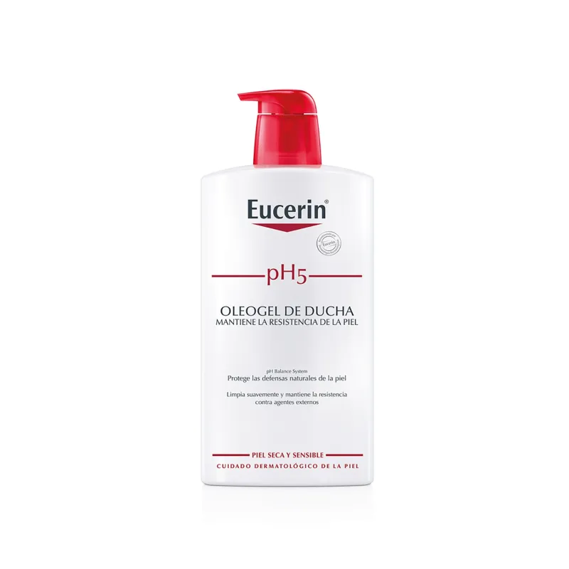 Eucerin Piel Sensible pH5 Oleogel de Ducha, 1litro Eucerin Piel Sensible pH5 Oleogel de Ducha, 1litro