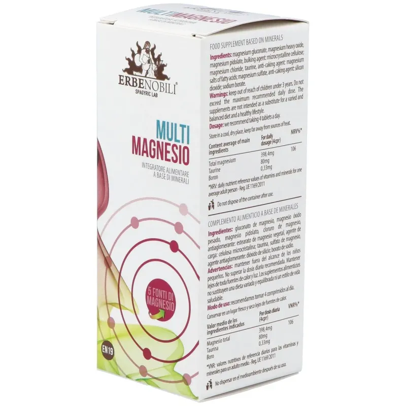 Multimagnesio compost magnesio 60comp 2 | Farmacia Barata