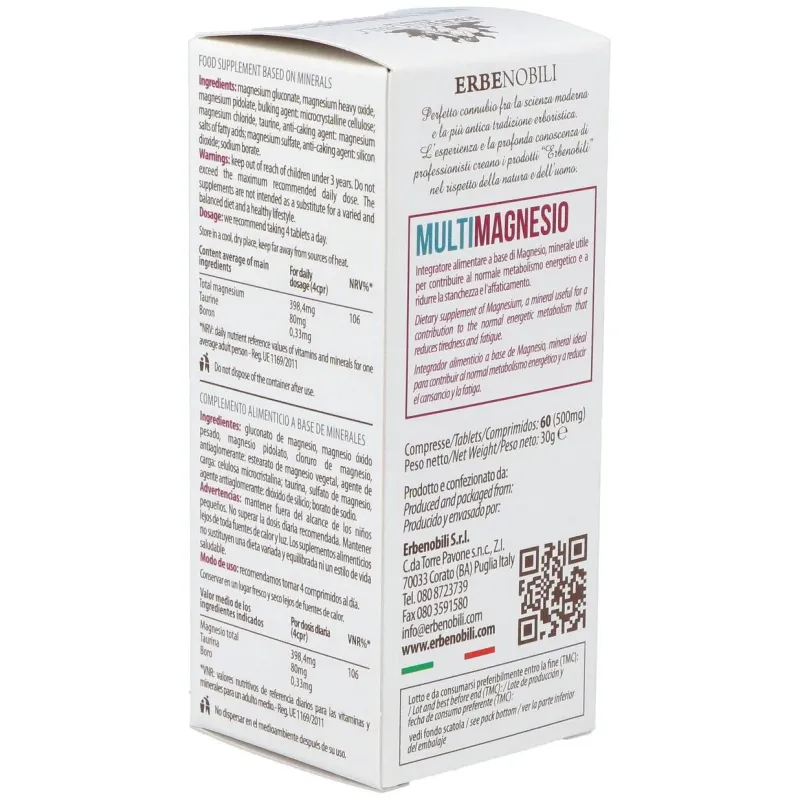 Multimagnesio compost magnesio 60comp 2 | Farmacia Barata