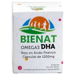 Bienat dha omega 3 1200mg 30cap.