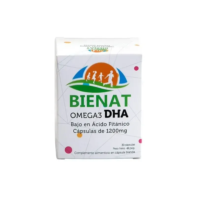 Bienat dha omega 3 1200mg 30cap. | Farmacia Barata