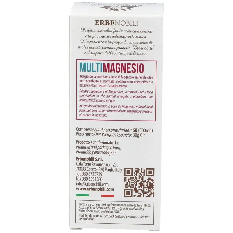 Multimagnesio compost magnesio 60comp 2 | Farmacia Barata