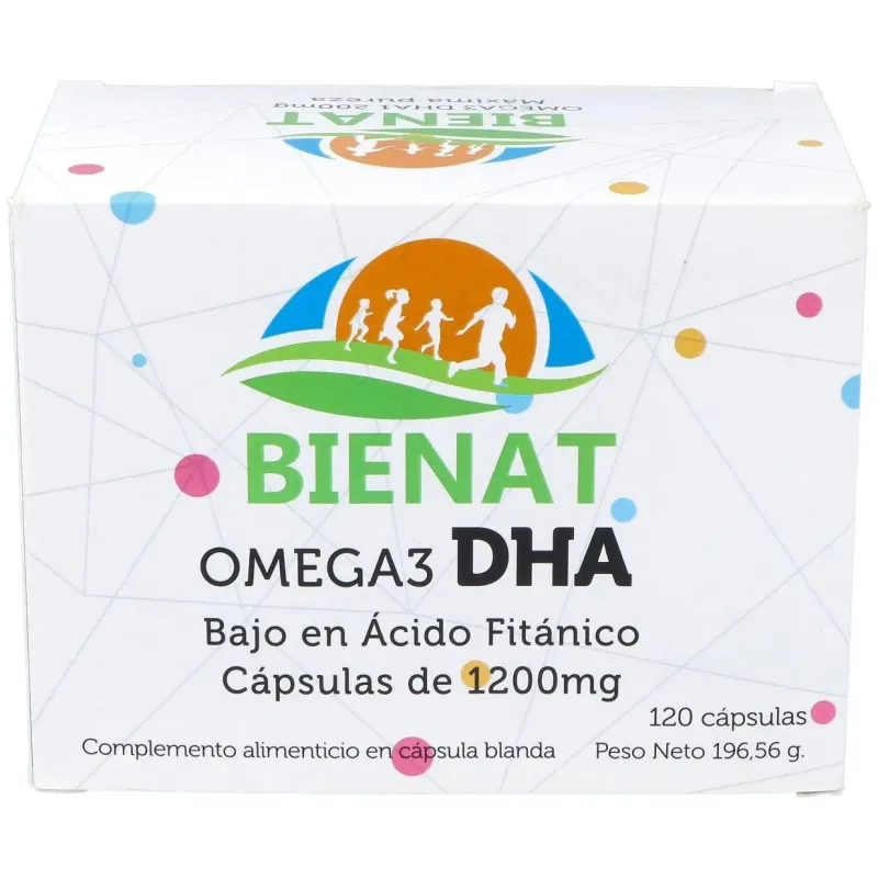 Bienat dha omega 3 1000mg. 120cap. 2 | Farmacia Barata Bienat dha omega 3 1000mg. 120cap. 2 | Farmacia Barata