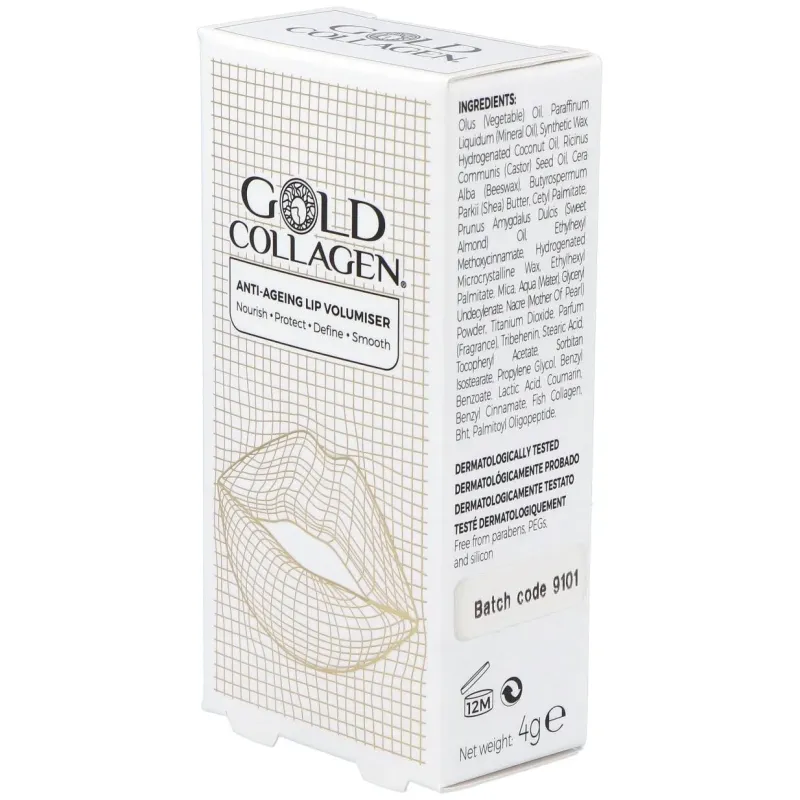 Gold collagen anti-ageing lip volumiser 4gr. 2 | Farmacia Barata Gold collagen anti-ageing lip volumiser 4gr. 2 | Farmacia Barata