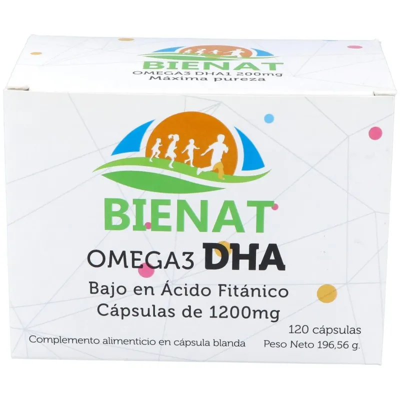 Bienat dha omega 3 1000mg. 120cap. 2 | Farmacia Barata Bienat dha omega 3 1000mg. 120cap. 2 | Farmacia Barata